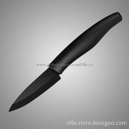 3 Inches Black Blade Ceramic Paring Knife B075G